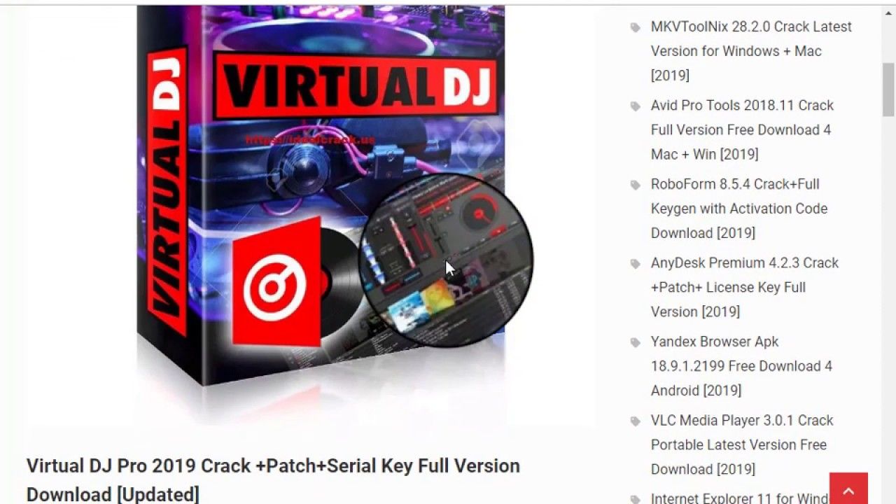Virtual Dj Crack Mac 2019
