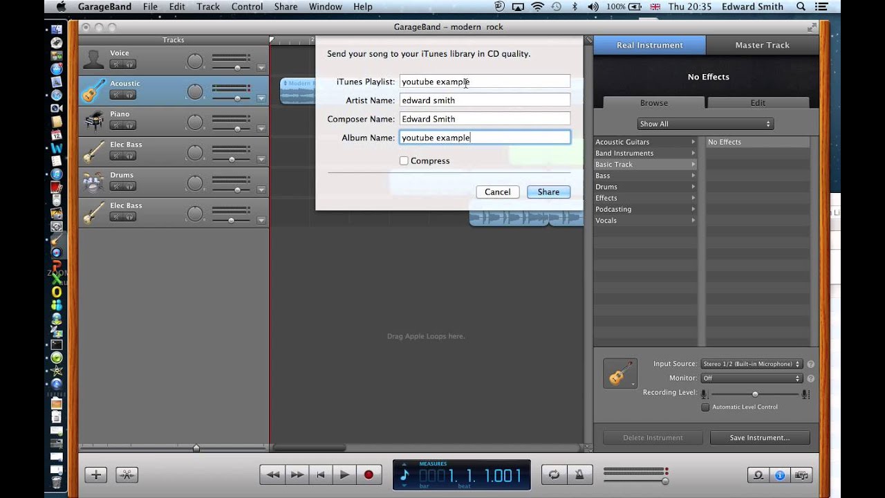 Download youtube songs into garageband to mp3